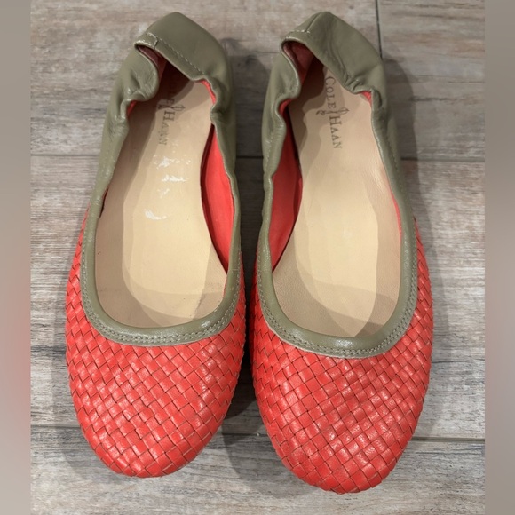 Cole Haan Womens Textured Quilted Ballet Flats Shoes Size 7 - Picture 1 of 7